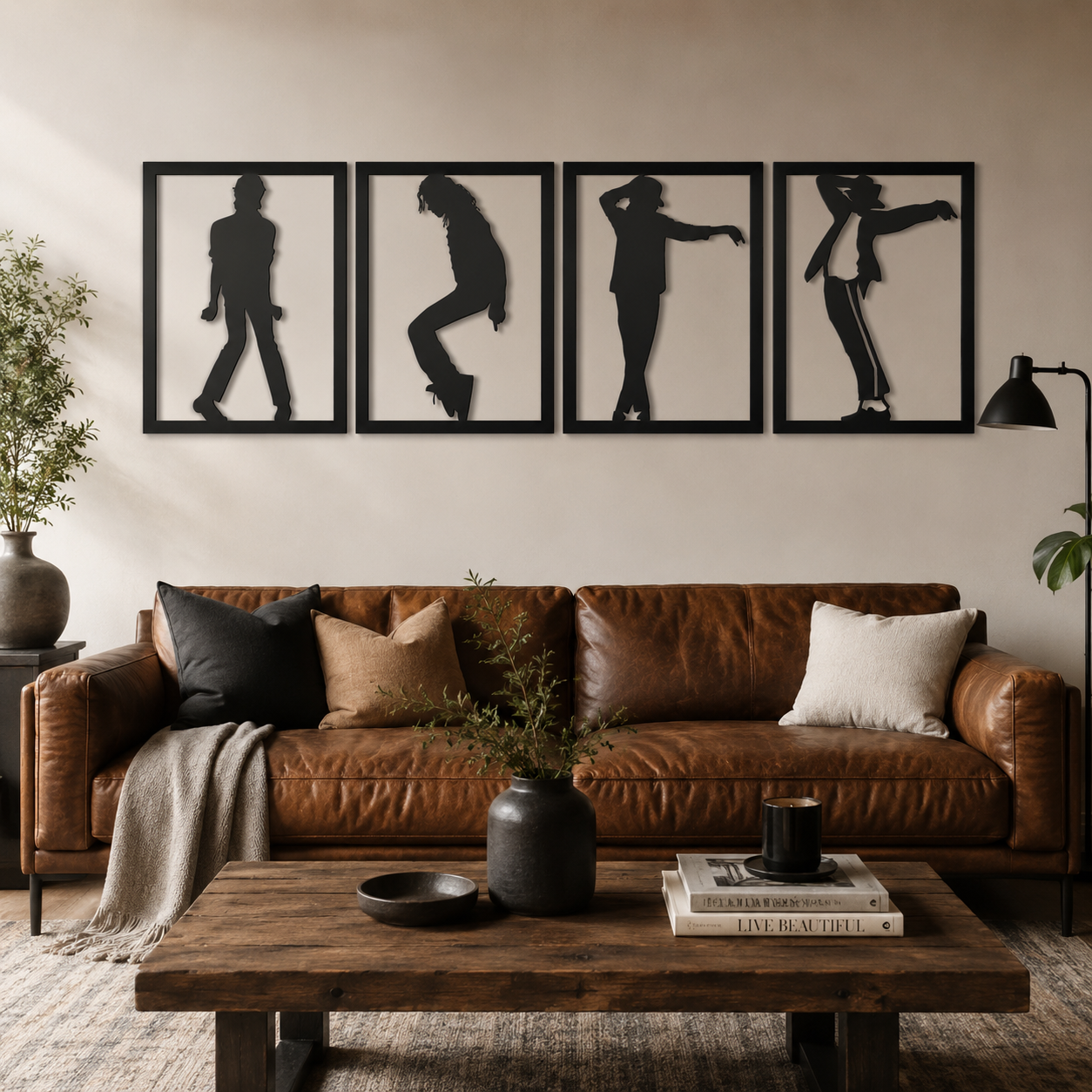 Pop Music Legend Dance Pose Metal Wall Art - view 4